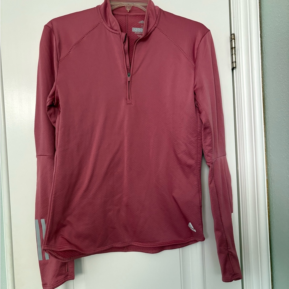 Women’s Adidas Rose Pink ClimaWarm Pullover